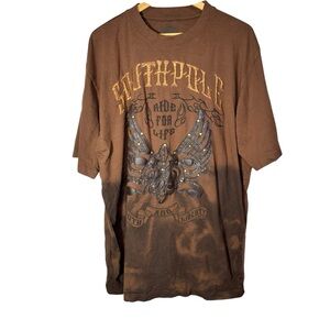 Y2K South Pole Premium Tie Dye Scoop Neck Tshirt 100% Cotton Men's XL